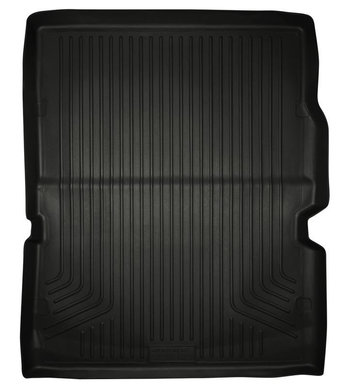 Dodge Durango Cargo Liner - Rear Cargo - Husky Liners - WeatherBeater - Black - `11-`22